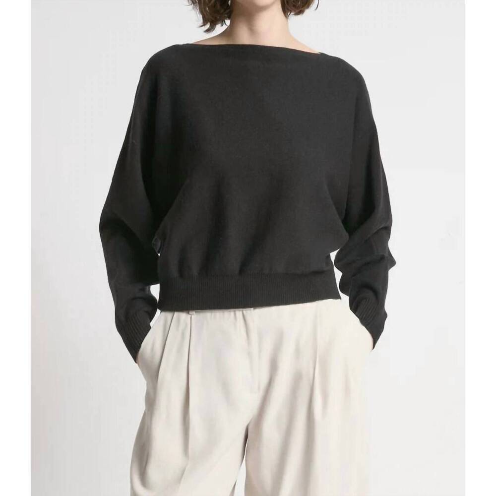NEW LOOK BY M aura crop sweater in black